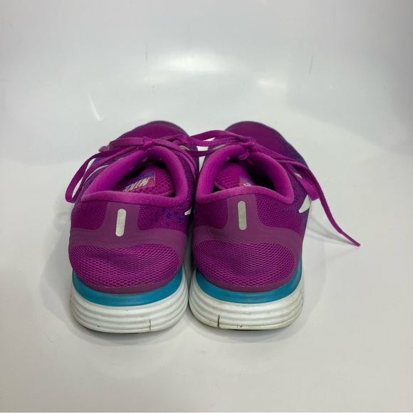 Nike free run sneakers purple blue white womens size 9.5 - Picture 4 of 9